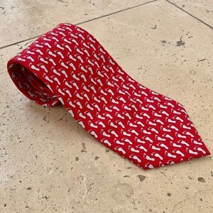 Vineyard Vines 100% Silk Footprint Men’s Tie